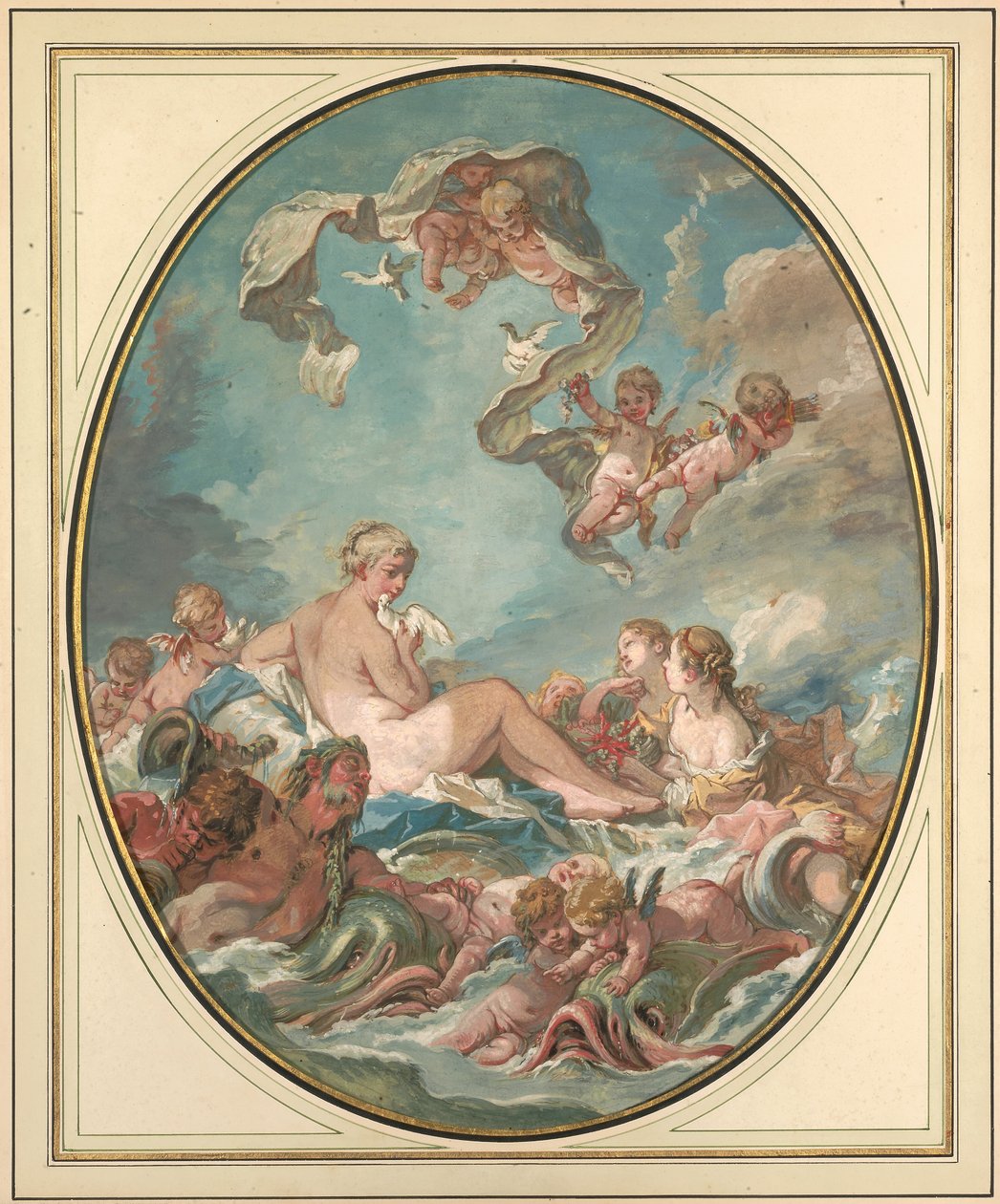 Nacimiento y triunfo de Venus de François Boucher