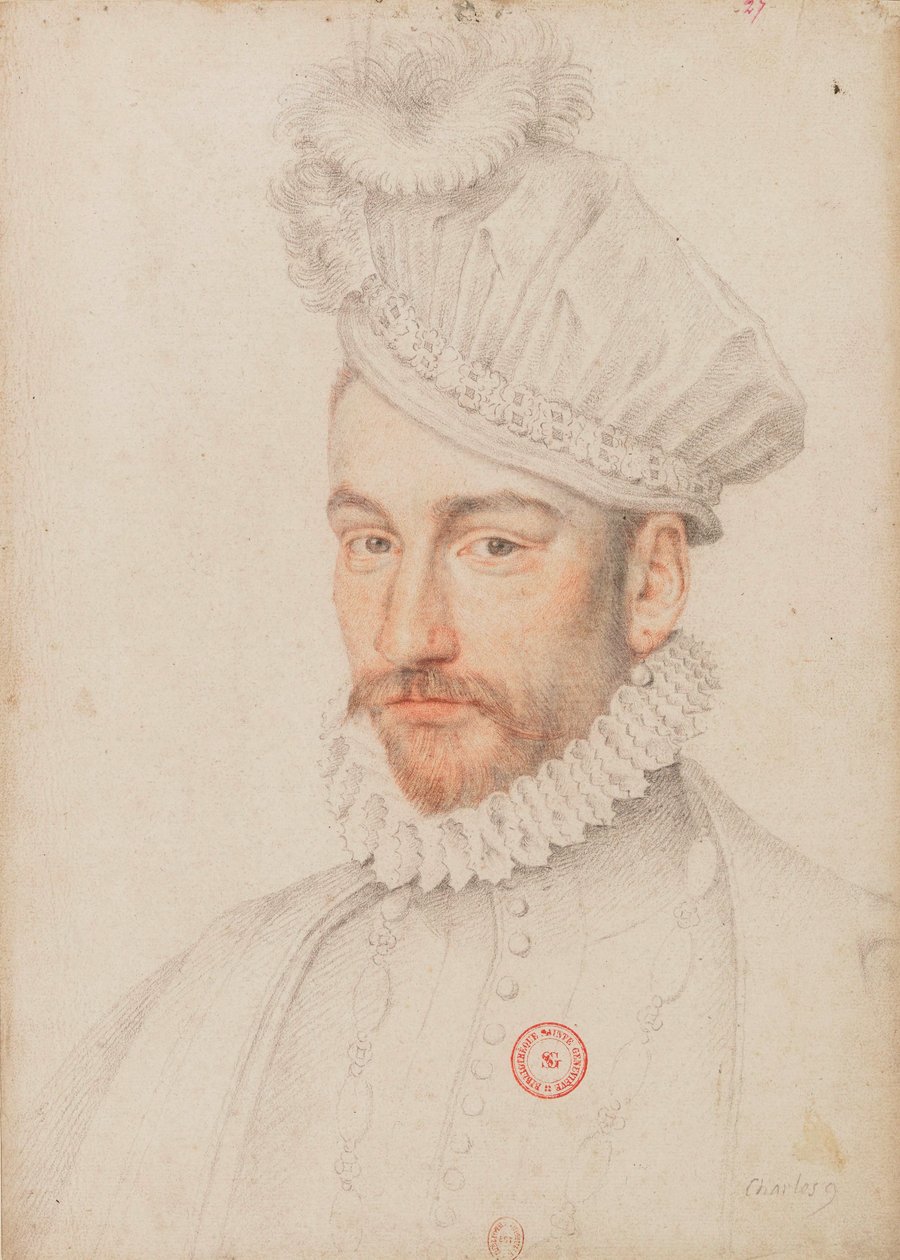 Carlos IX de Francia3 de François Clouet