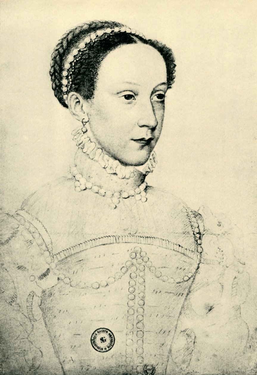 María, Reina de Escocia, 1559, 1943 de François Clouet