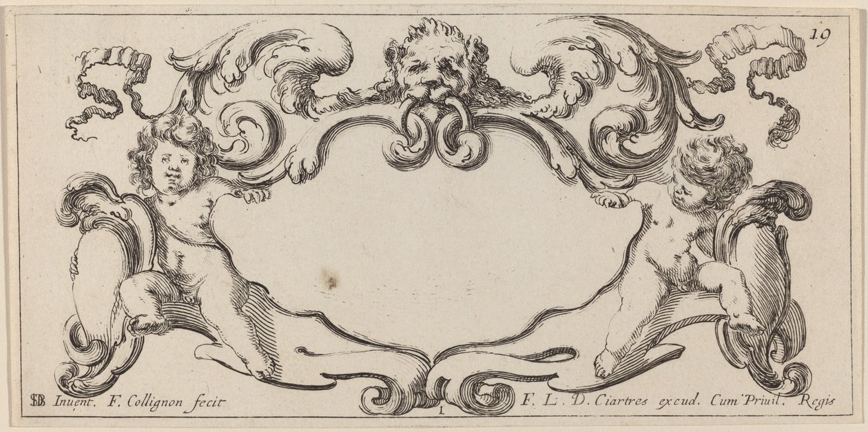 Cartucho de François Collignon after Stefano Della Bella