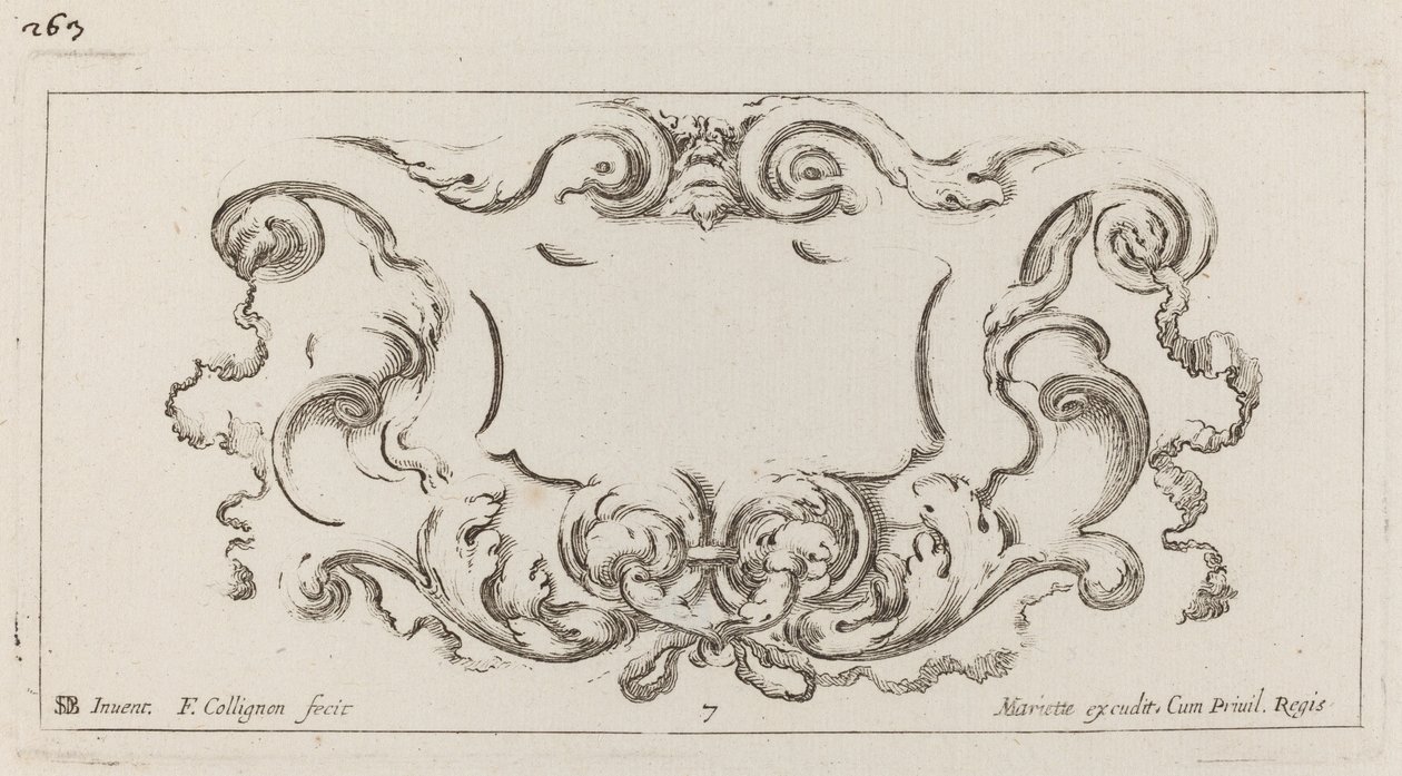 Cartucho de François Collignon after Stefano Della Bella