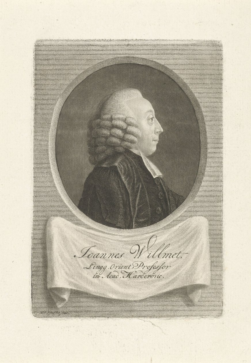 Retrato de Joannes Willmet de François Joseph Pfeiffer (I)