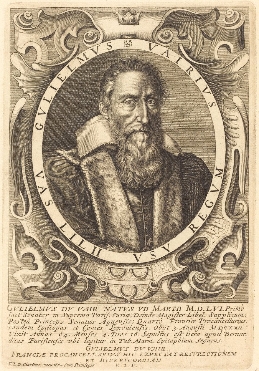 Guillaume du Vair de François Langlois