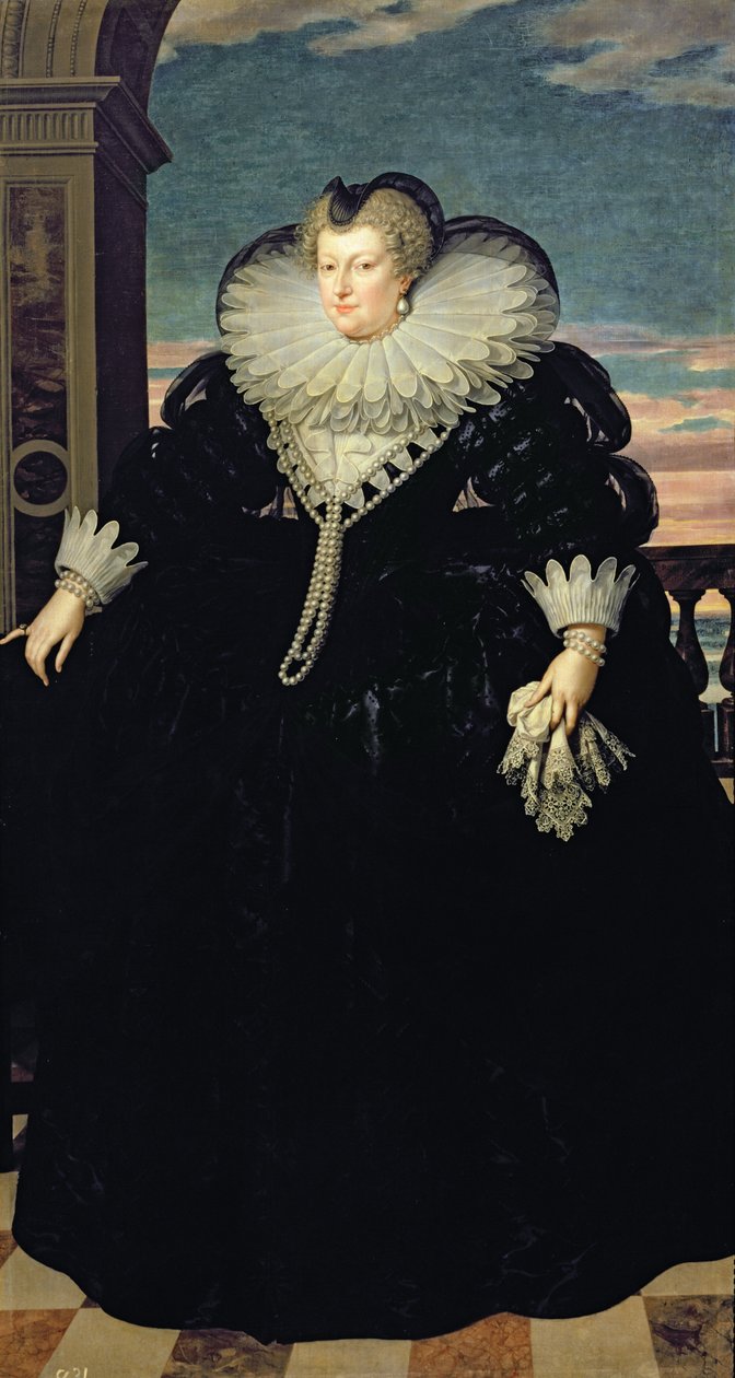 María de Médici (1573-1642) Reina de Francia, 1617 de Frans Pourbus the Younger