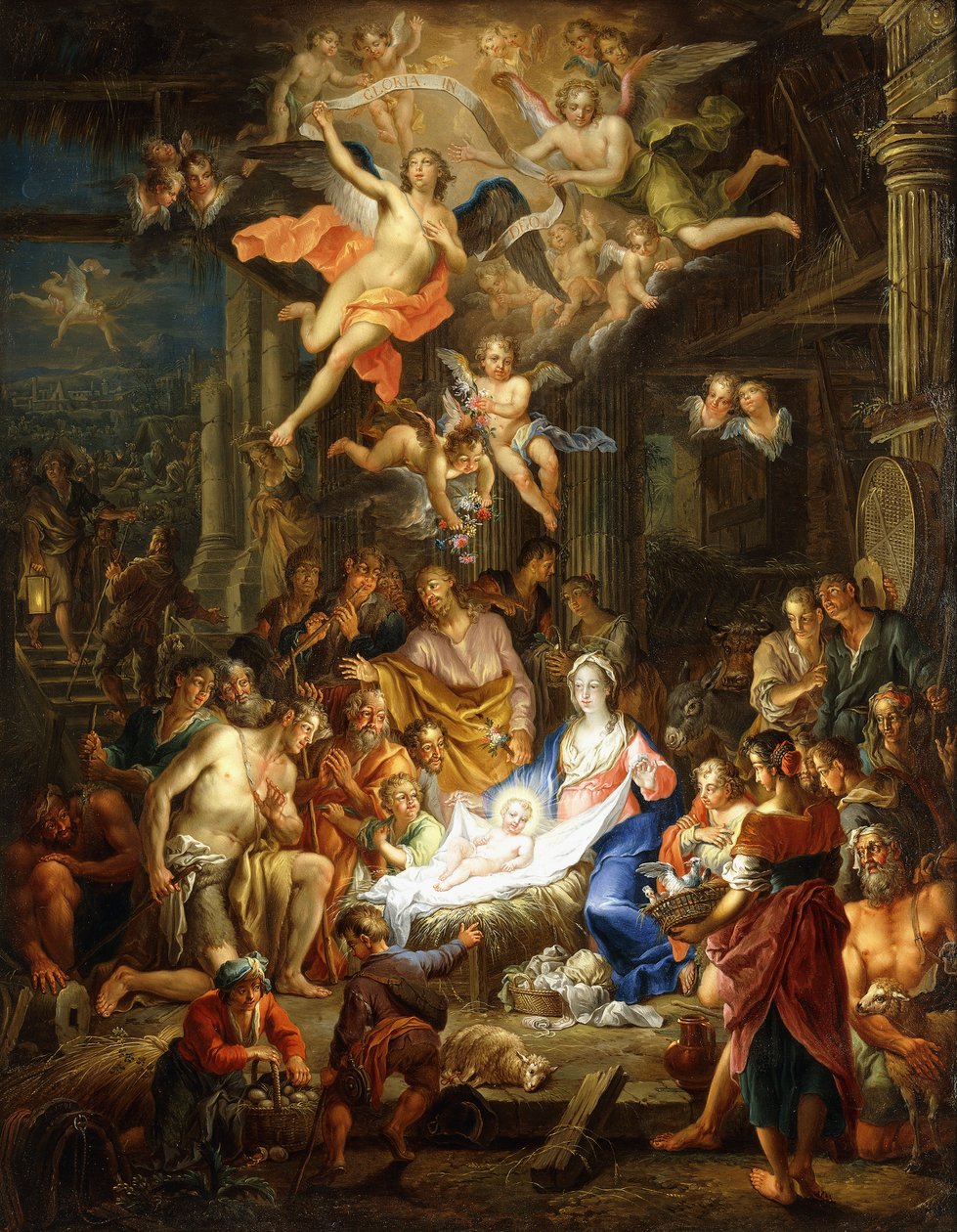 La Natividad de Frans Christoph Janneck