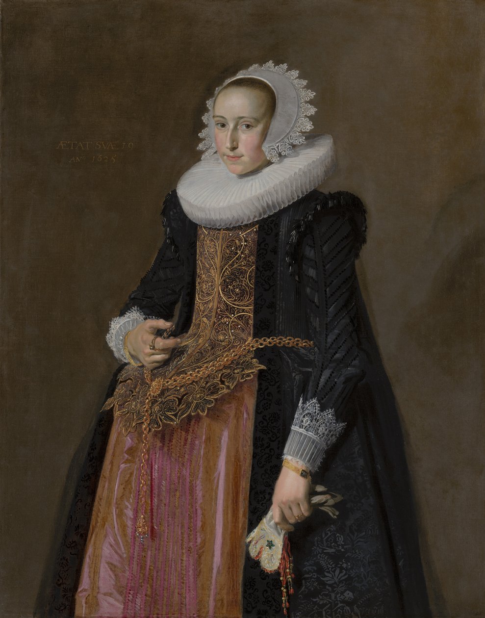 Retrato de Aletta Hanemans de Frans Hals