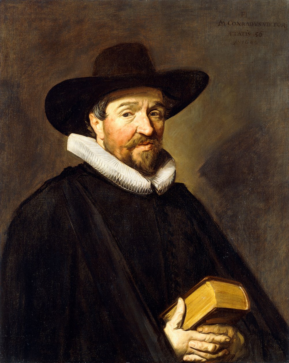 Retrato de Conradus Vietor de Frans Hals