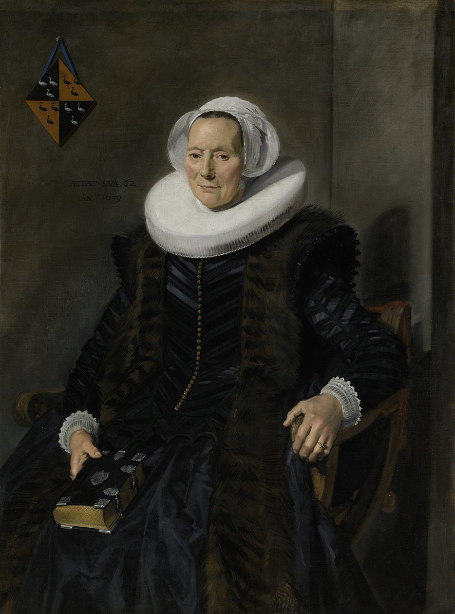 Retrato de Maritge Claesdr Vooght de Frans Hals