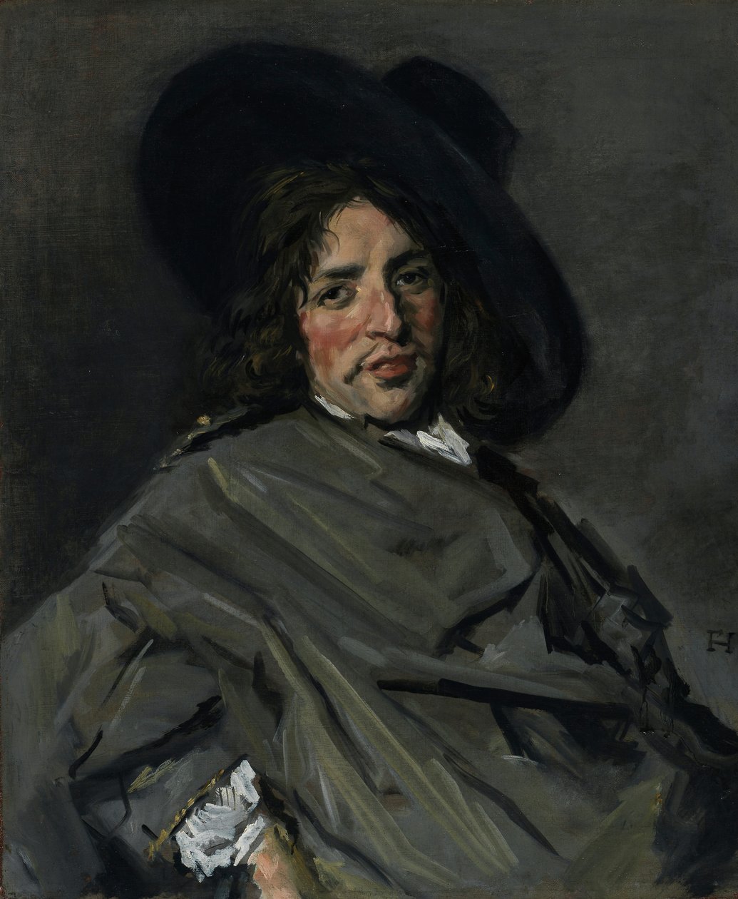 Retrato de un Hombre Desconocido, 1660-63 de Frans Hals