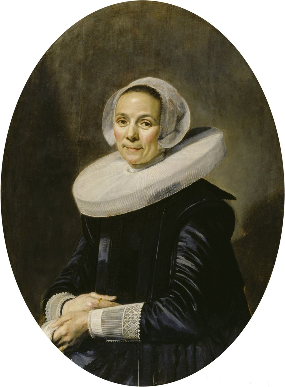 Retrato de una mujer desconocida [1] de Frans Hals