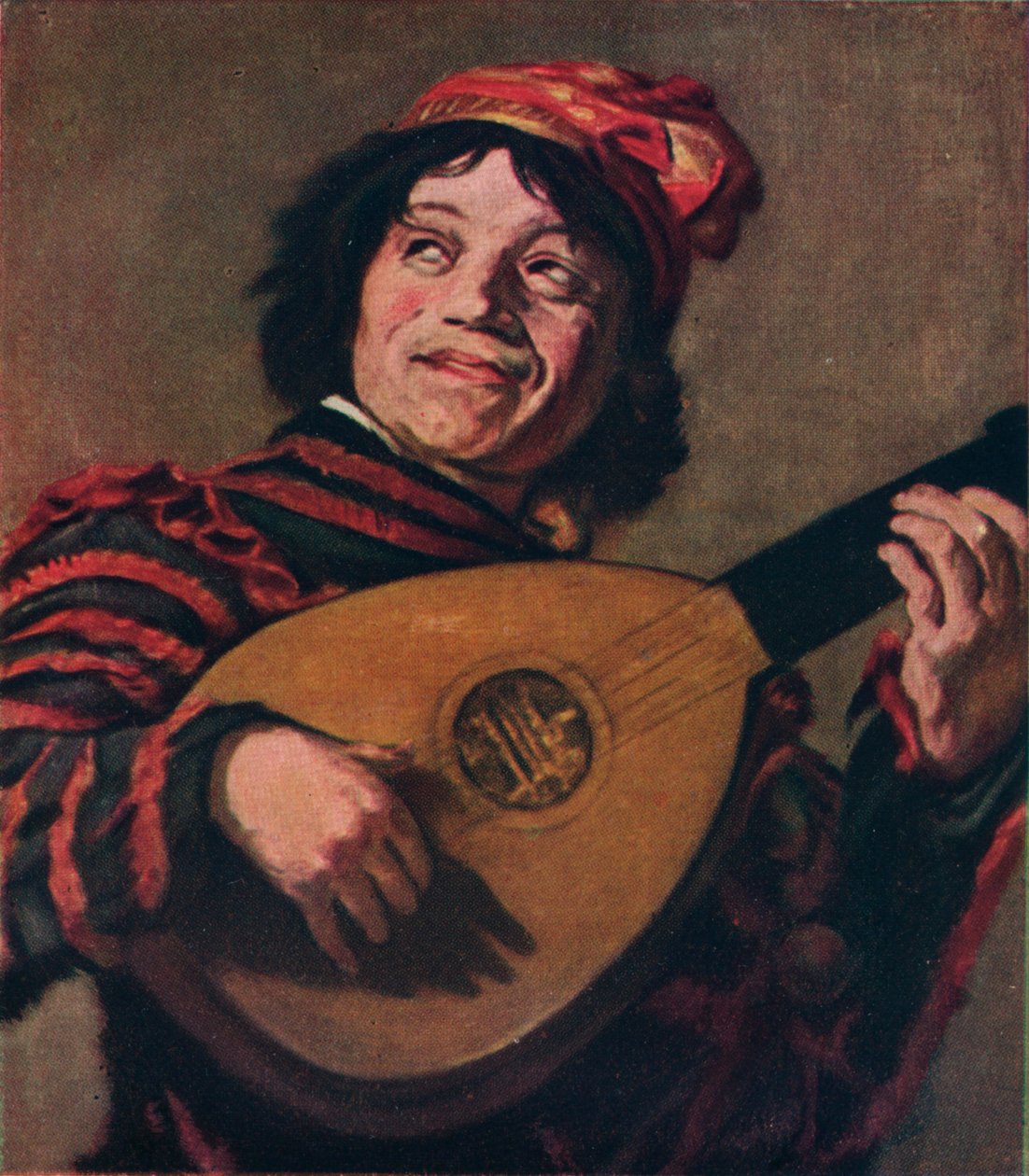 El jugador de laúd, 1623 de Frans Hals