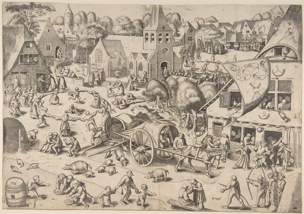 La kermés en Hoboken de Frans Hogenberg