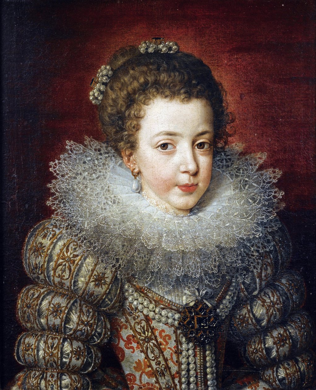 Retrato de Isabel de Francia de Frans II Pourbus