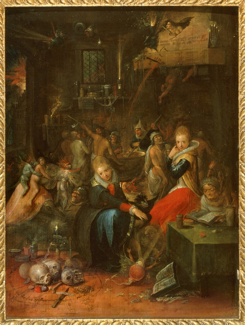 El Sabbat de las brujas ... de Frans II the Younger Francken