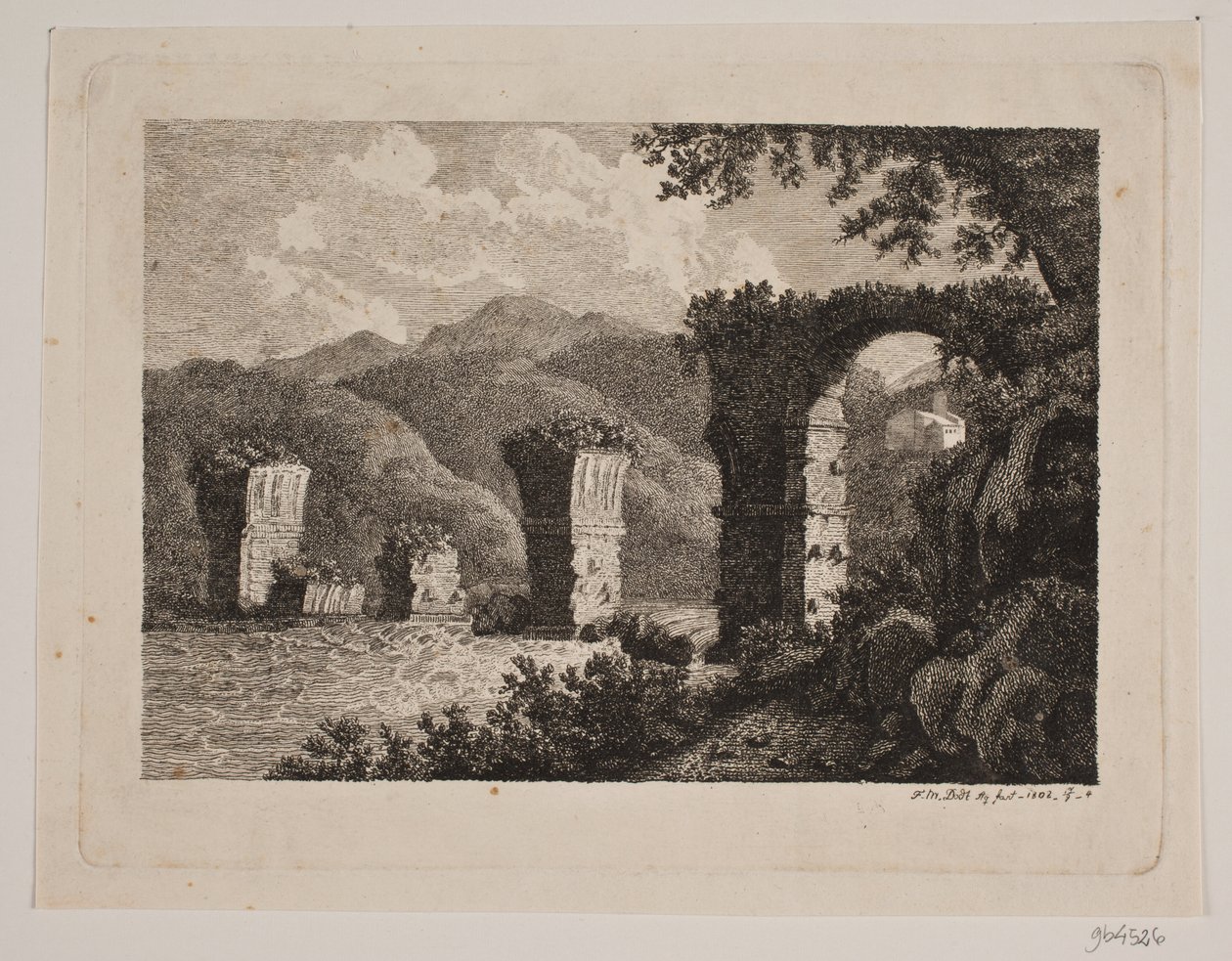 Región montañosa de Frans Martin Dodt
