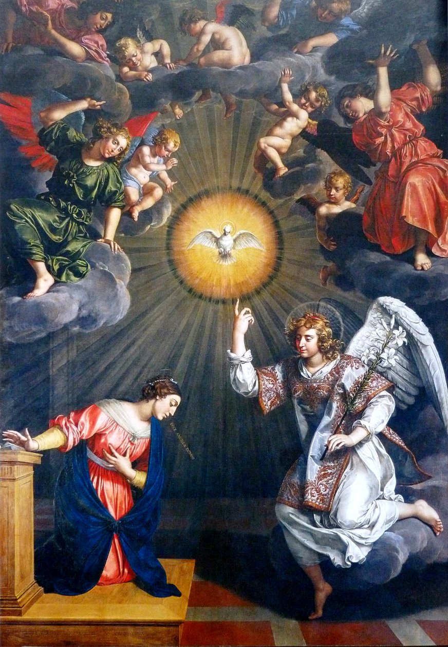 Anunciación de Frans Pourbus the Younger
