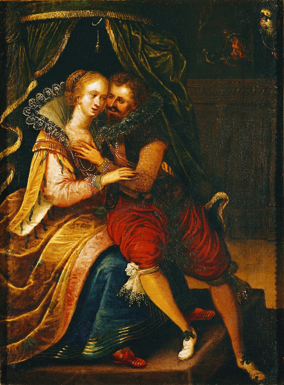 Los Cinco Sentidos: Tacto de Frans Pourbus the Younger