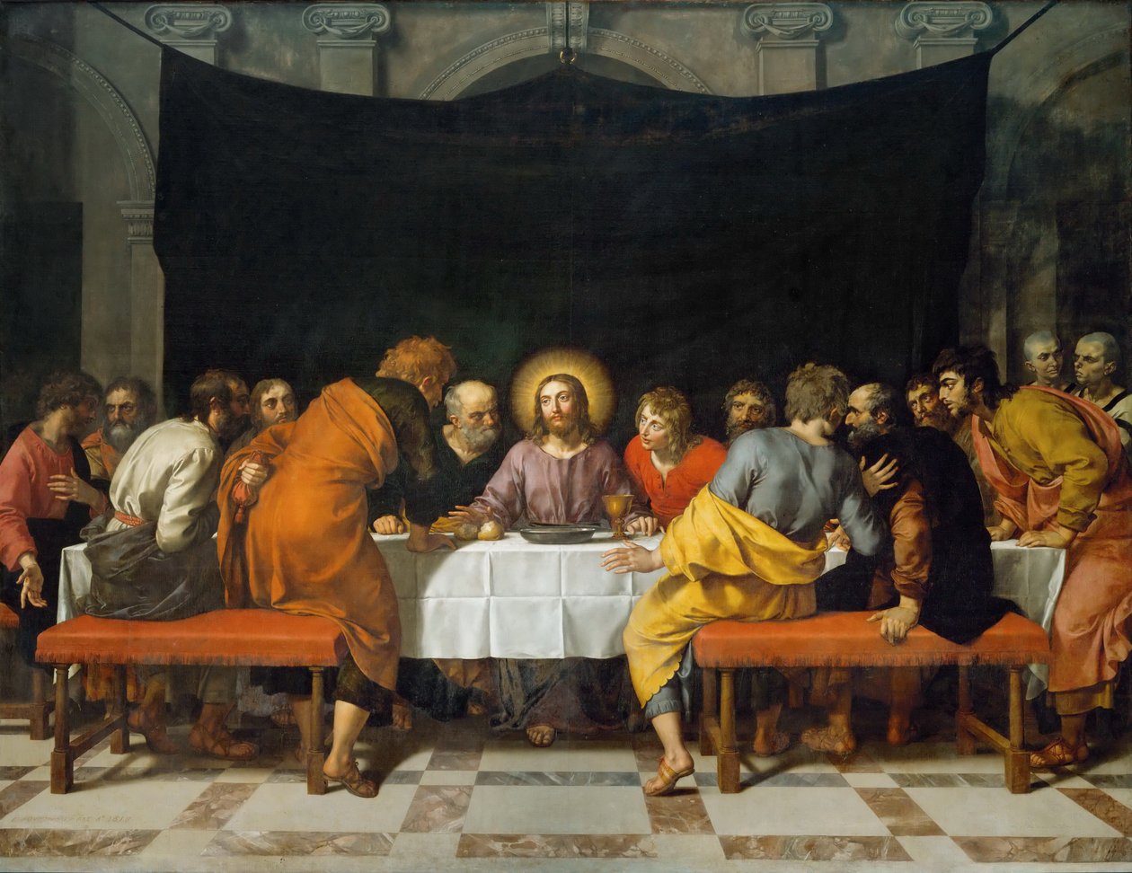 La Última Cena de Frans Pourbus the Younger