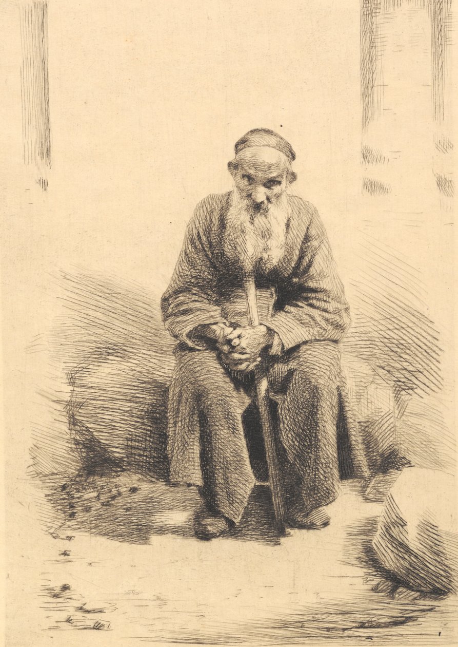 Un viejo oriental de Frans Schwartz