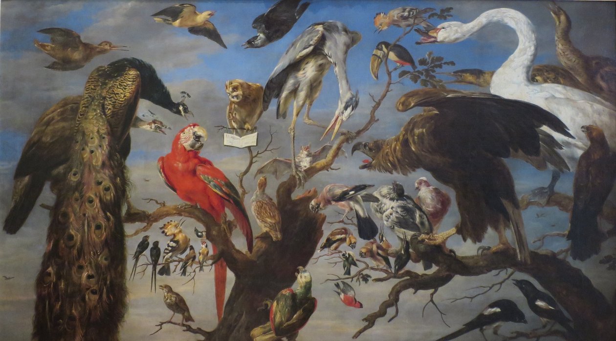 Concierto de pájaros de Frans Snyders
