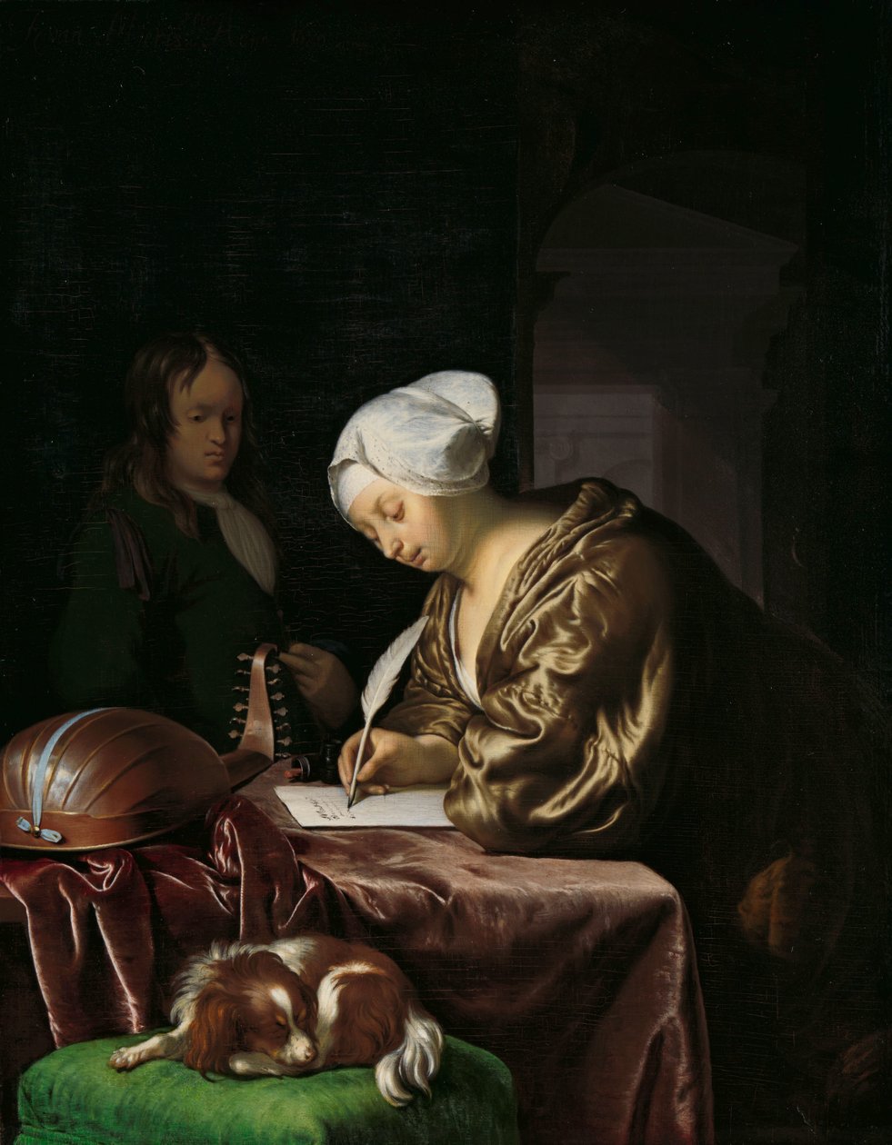 El escritor de cartas
El escritor de cartas de Frans van Mieris (I)