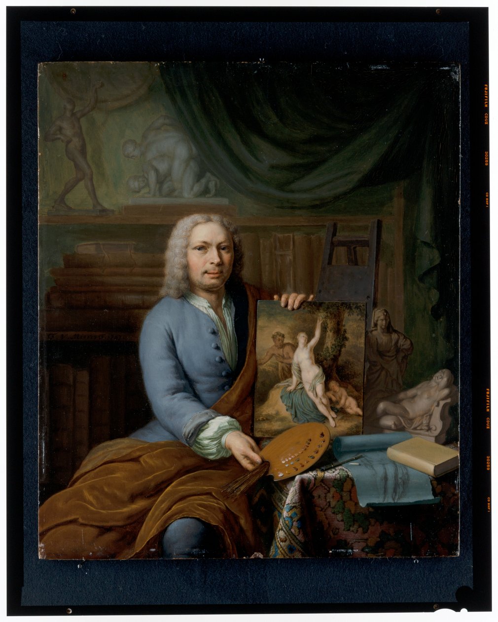 Autorretrato de Frans van the Younger Mieris