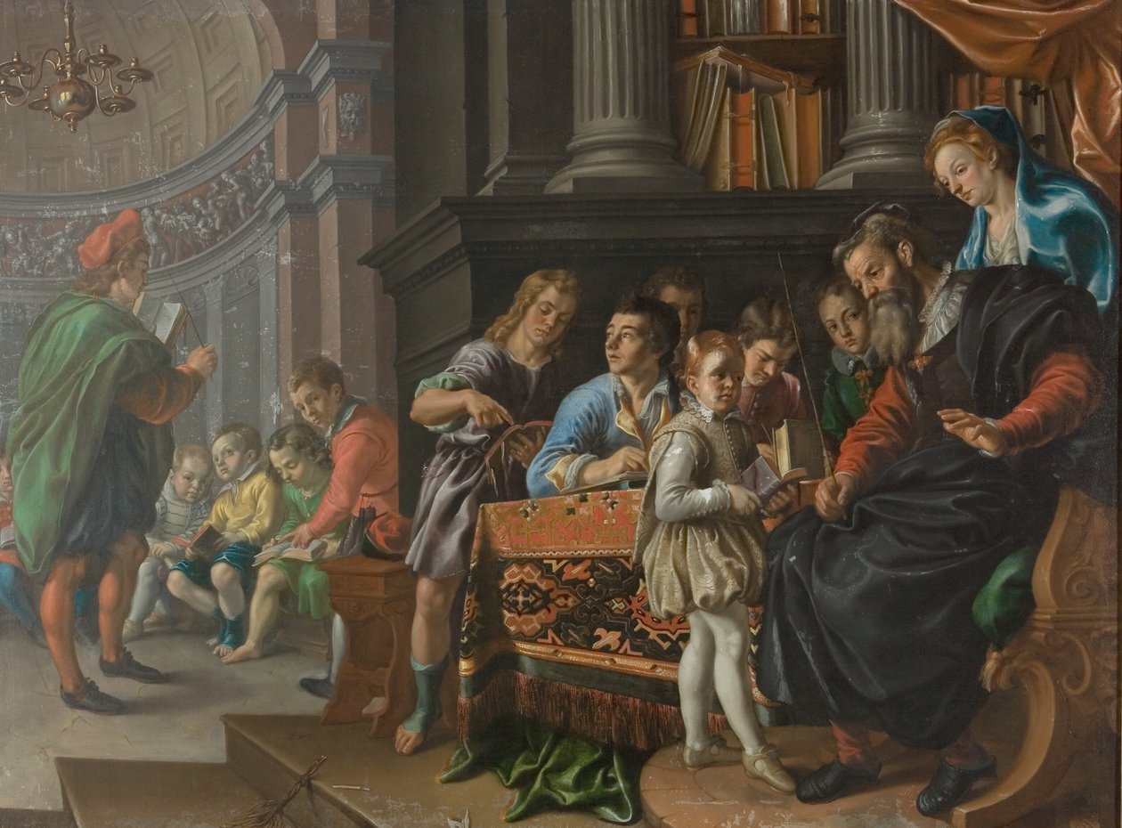 Una escuela de niños de Frantz Cleyn