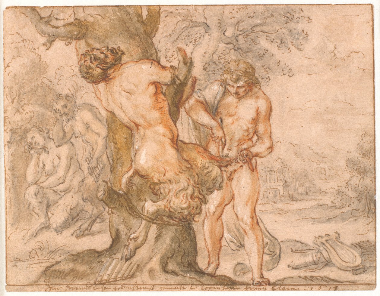 Apolo desollando a Marsias de Frantz Cleyn