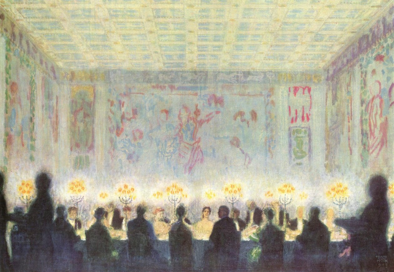 La cena de Franz von Stuck