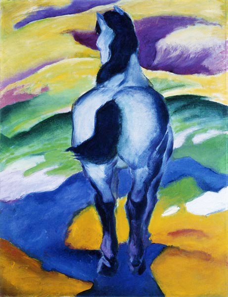 Caballo azul de Franz Marc