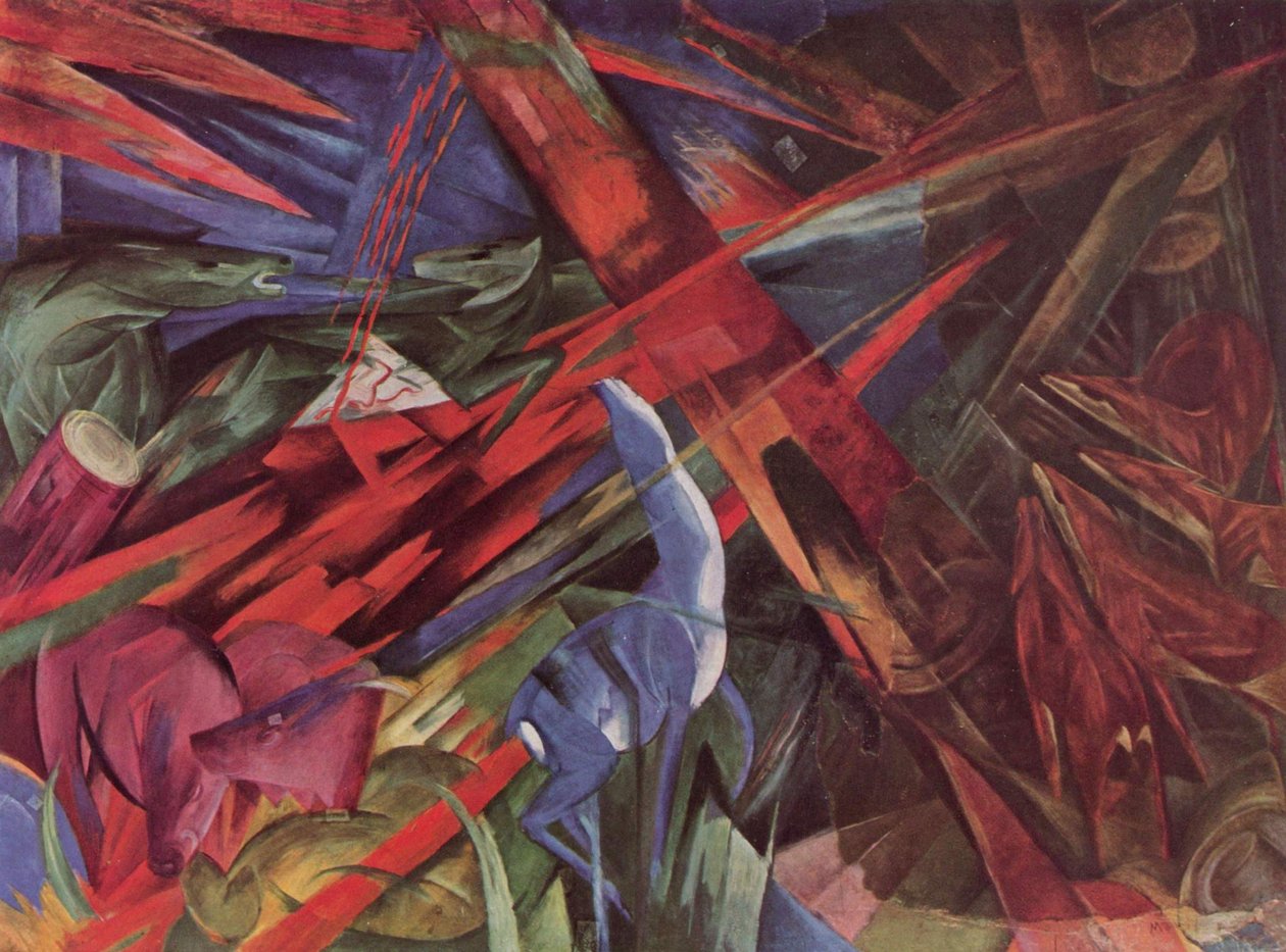Destino de los animales de Franz Marc