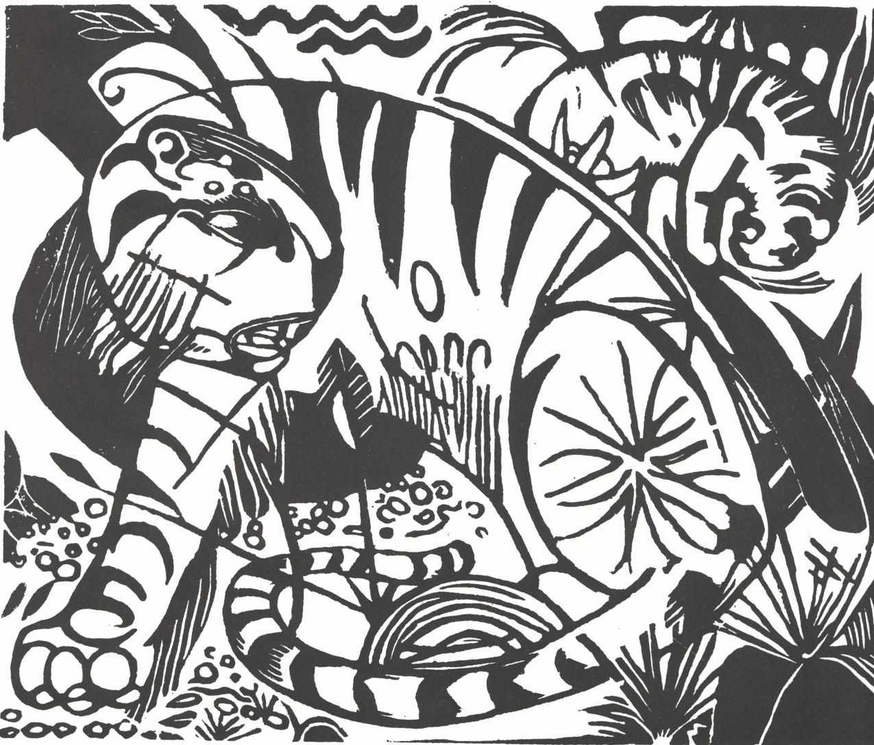 Tigre de Franz Marc