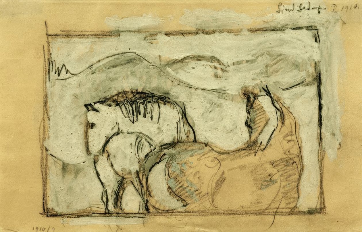 Dos caballos de Franz Marc