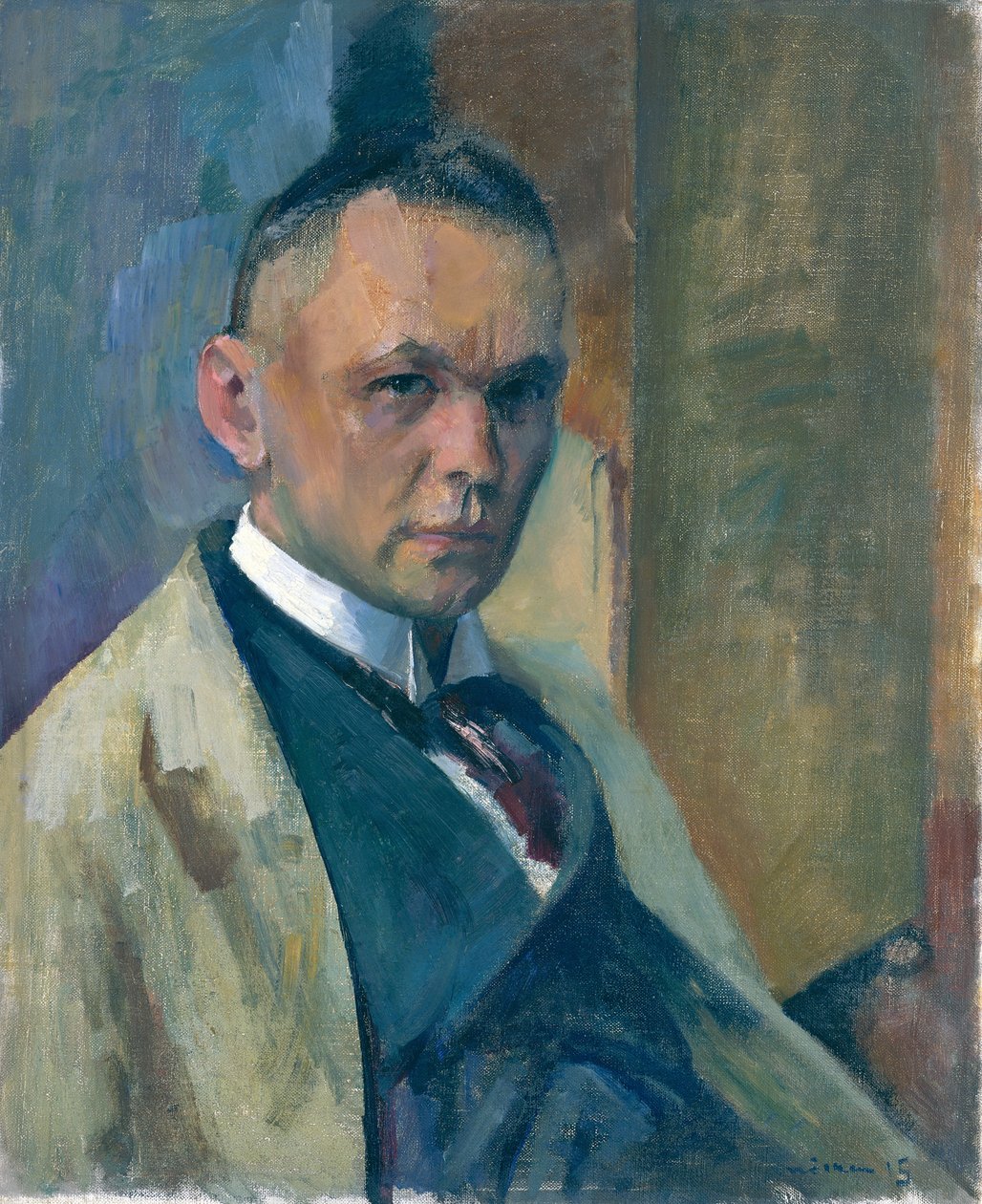 Autorretrato de Franz Nolken