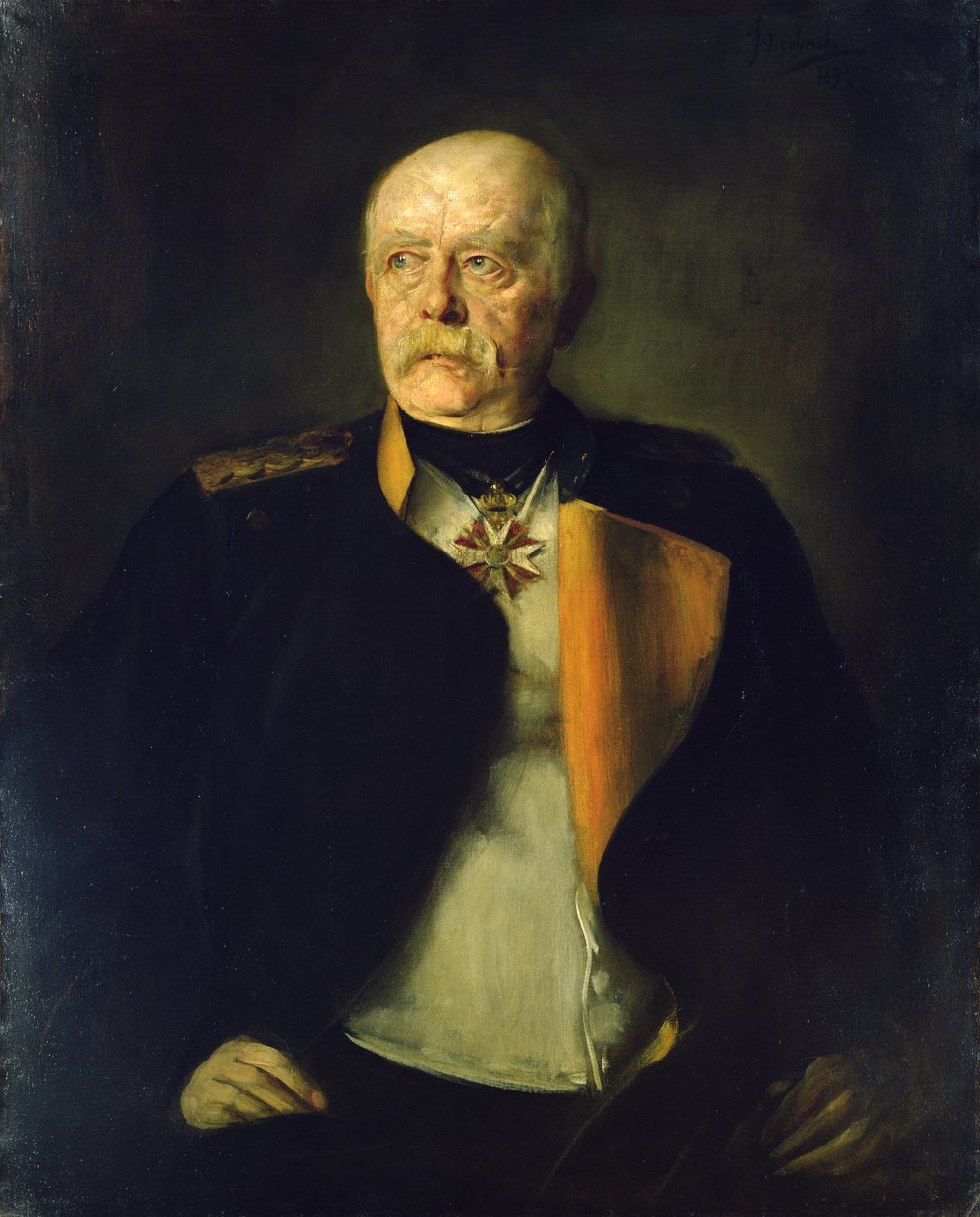 Otto von Bismarck, c.1890 de Franz Seraph von Lenbach