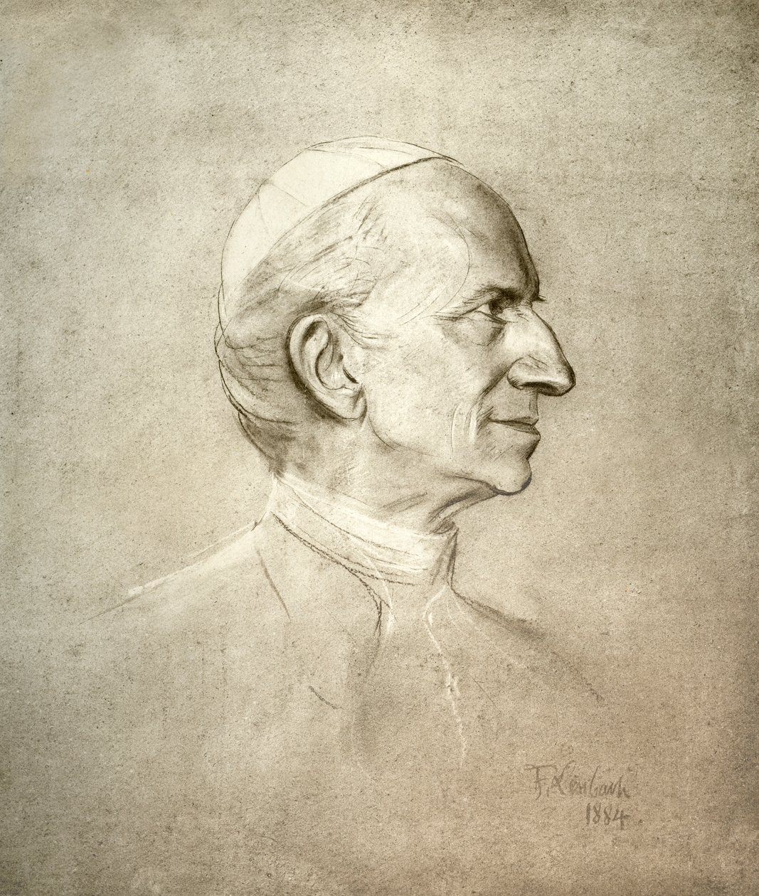 Papa León XIII de Franz Seraph von Lenbach