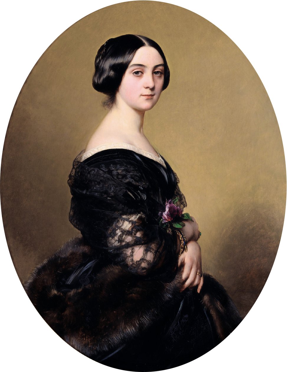 Baronesa Henri Hottinguer de Franz Xaver Winterhalter