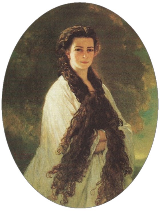 Elisabeth, Emperatriz de Austria de Franz Xaver Winterhalter