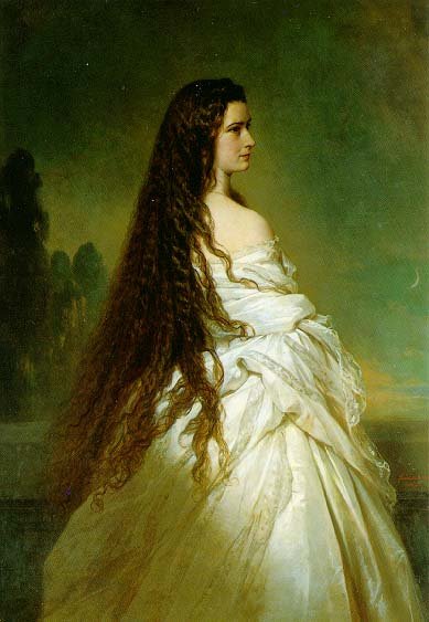 Elisabeth Emperatriz de Austria de Franz Xaver Winterhalter