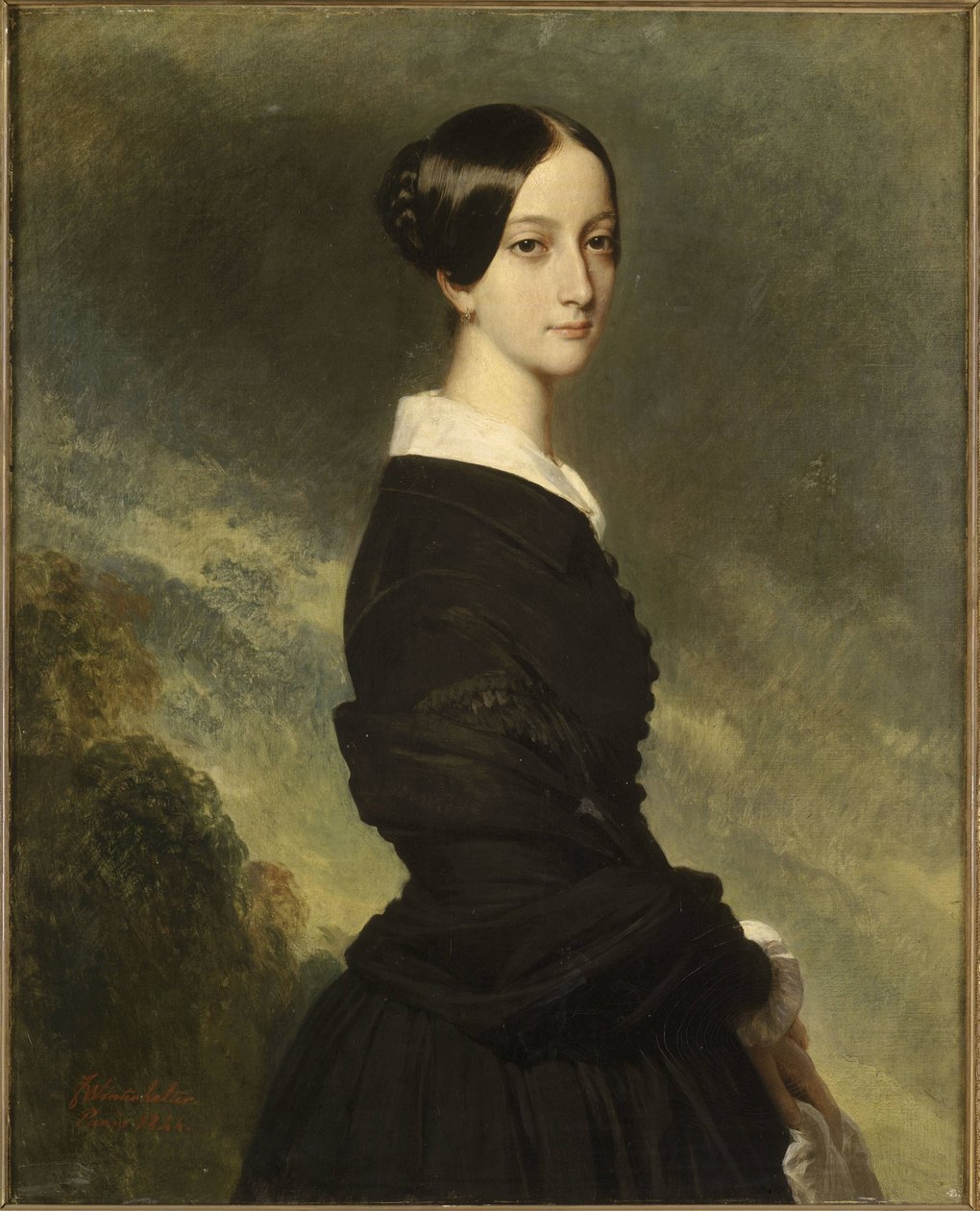 Francisca de Braganza de Franz Xaver Winterhalter