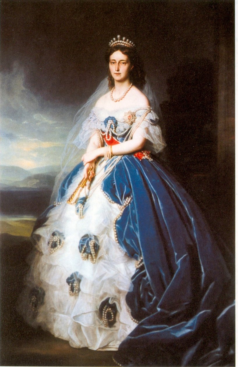 Gran Duquesa Olga de Franz Xaver Winterhalter
