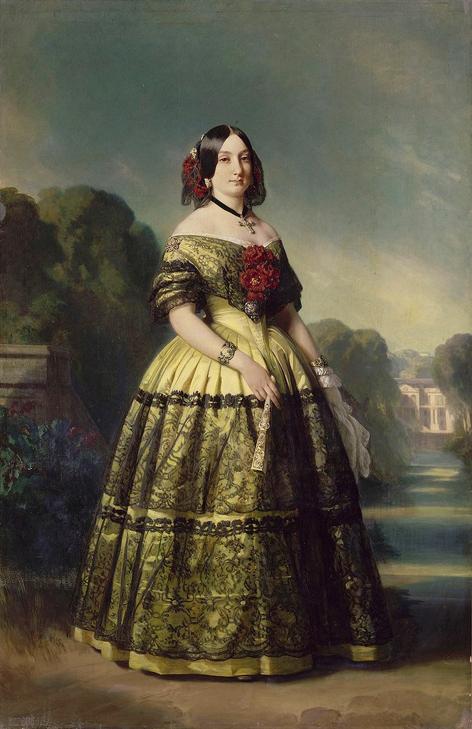 María Luisa de España de Franz Xaver Winterhalter