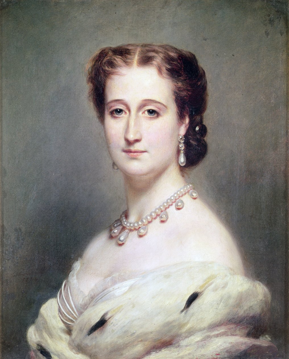 Retrato de la emperatriz Eugenia (1826-1920) de Franz Xaver Winterhalter