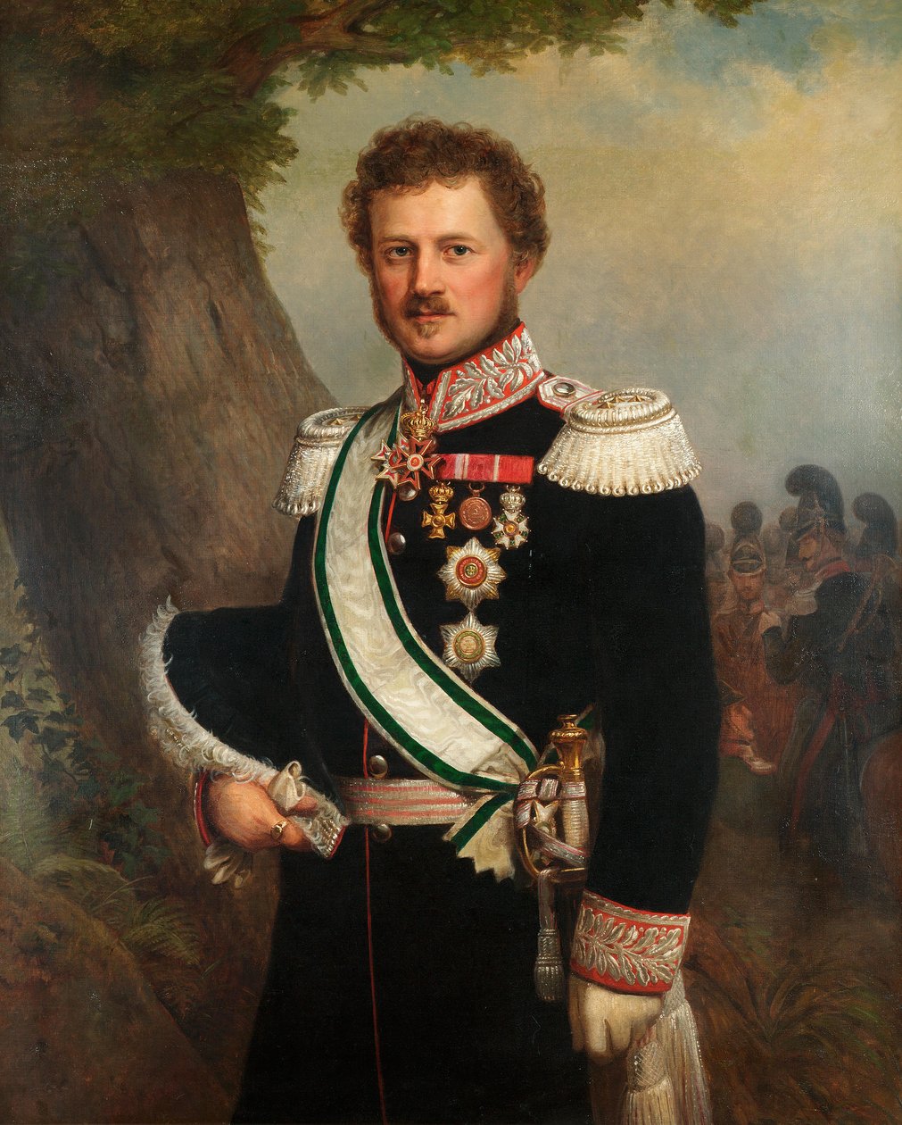 Príncipe Emil de Hesse y del Rin de Franz Xaver Winterhalter