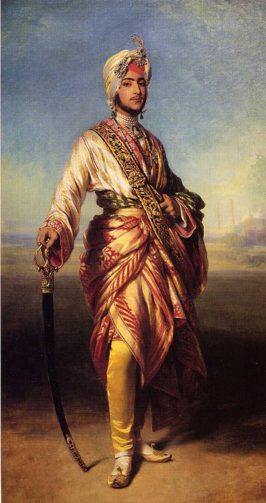 El Rey Duleep Singh de Franz Xaver Winterhalter