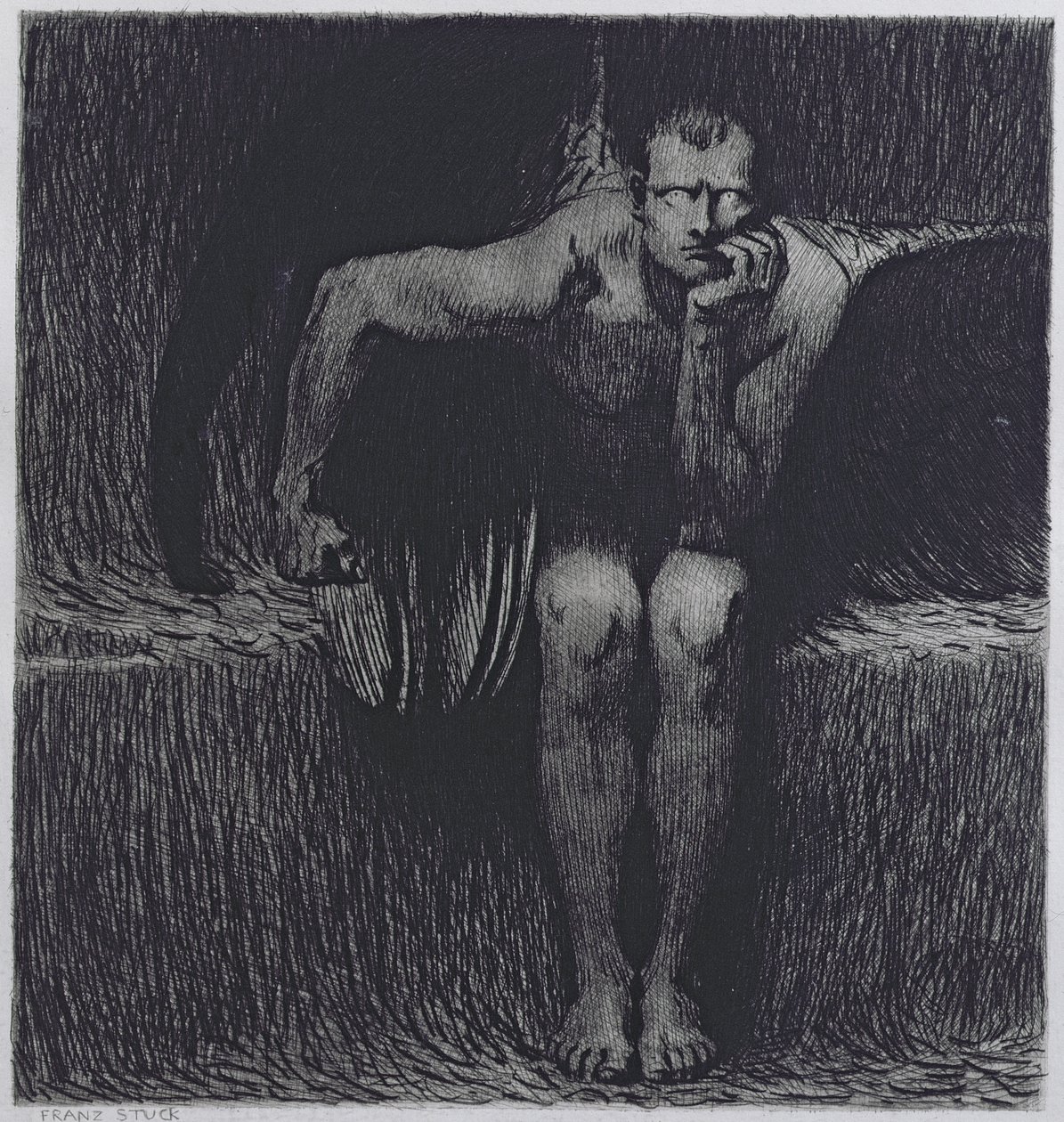 Lucifer de Franz von Stuck