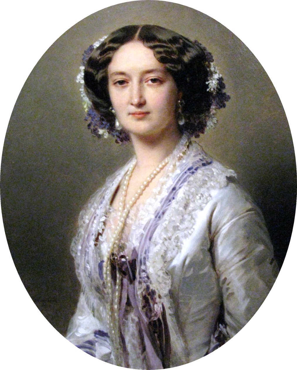 Retrato de Katarzyna Potocka de soltera Branicka de Franz Xaver Winterhalter