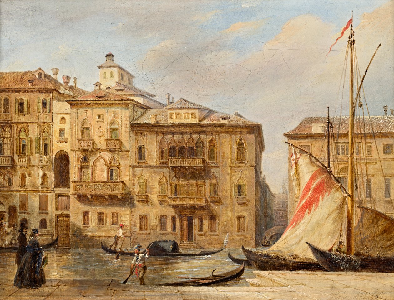 El Gran Canal de Venecia de Franz Alt