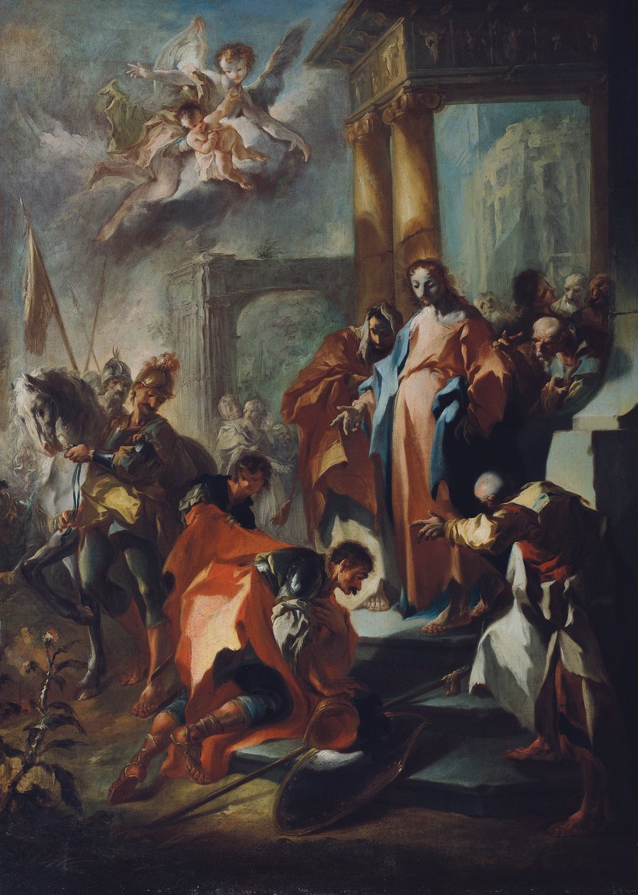 Cristo y el centurión de Capernaum de Franz Anton Maulbertsch