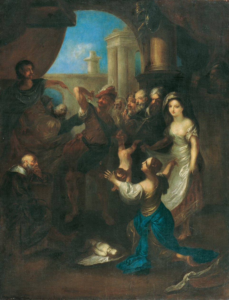 El juicio de Salomón de Franz Anton Maulbertsch